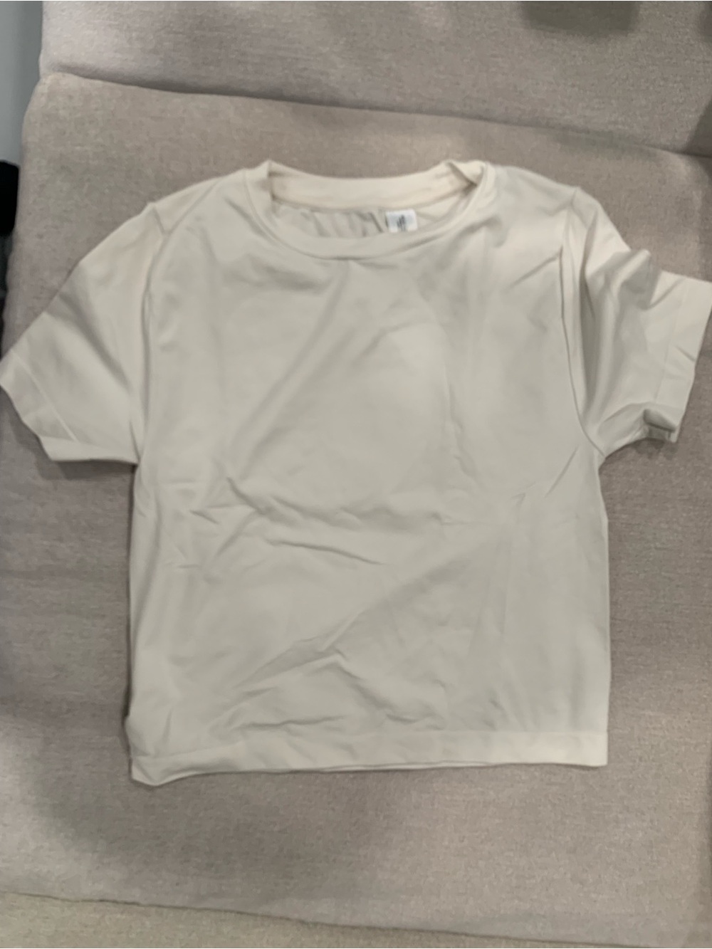 A new day Cream Short Sleeve Tee
